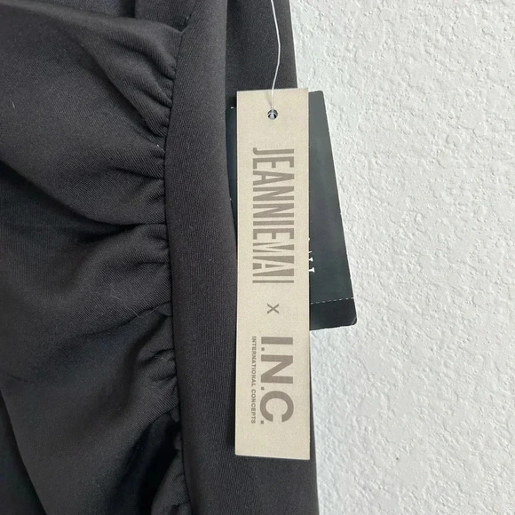 Jeannie Mai INC One Shoulder Bodycon Dress | size large - Picture 9 of 12